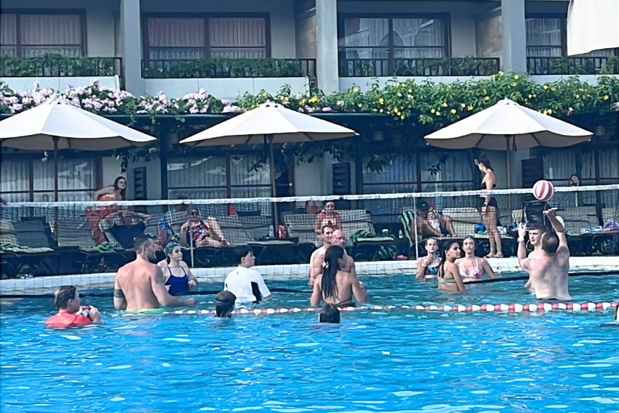 Volleyball at Bali Dynasty 