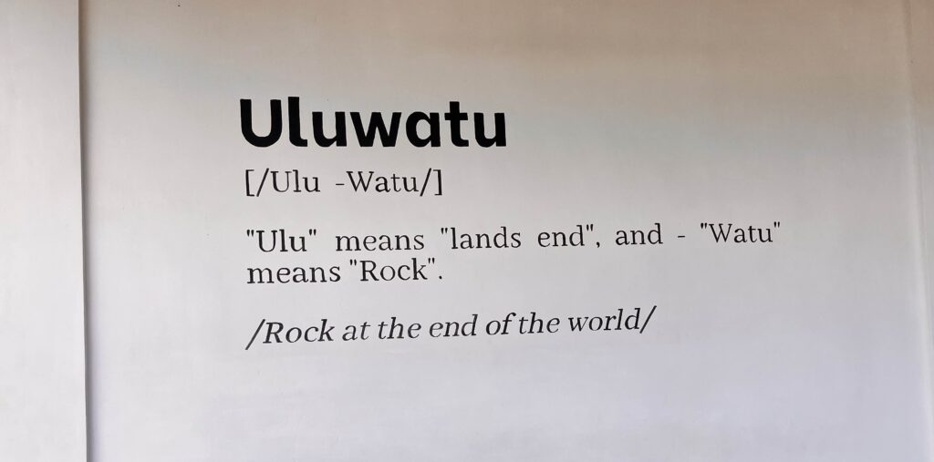 Uluwatu meaning
