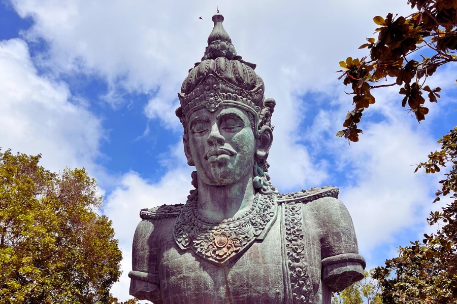 Garuda Wisnu Kencana Cultural Park Huge Statues In Beautiful Grounds