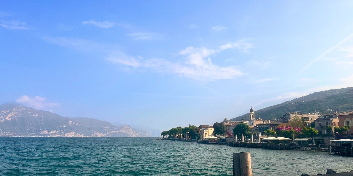 View Of Lake Garda From The Fast Ferry