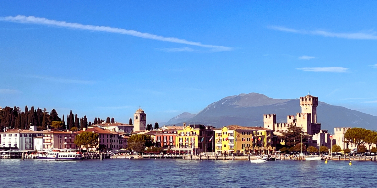 View Of Sirmione From Lake Garda