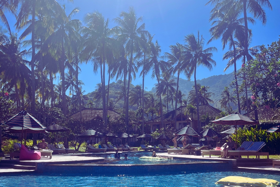 Holiday Resort Lombok Pool Gorgeous Tropical Setting Of Holiday Resort Lombok Pool