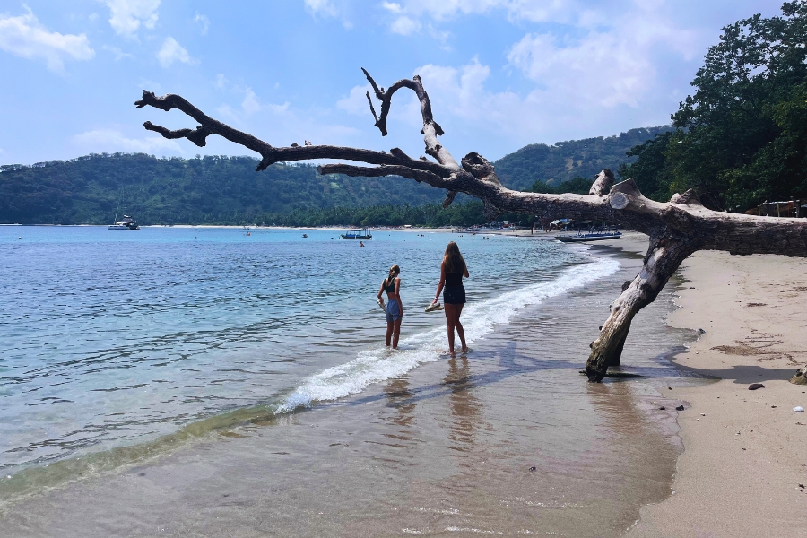 Nipah Beach Lombok Beautiful calm beach with warungs and turtles 