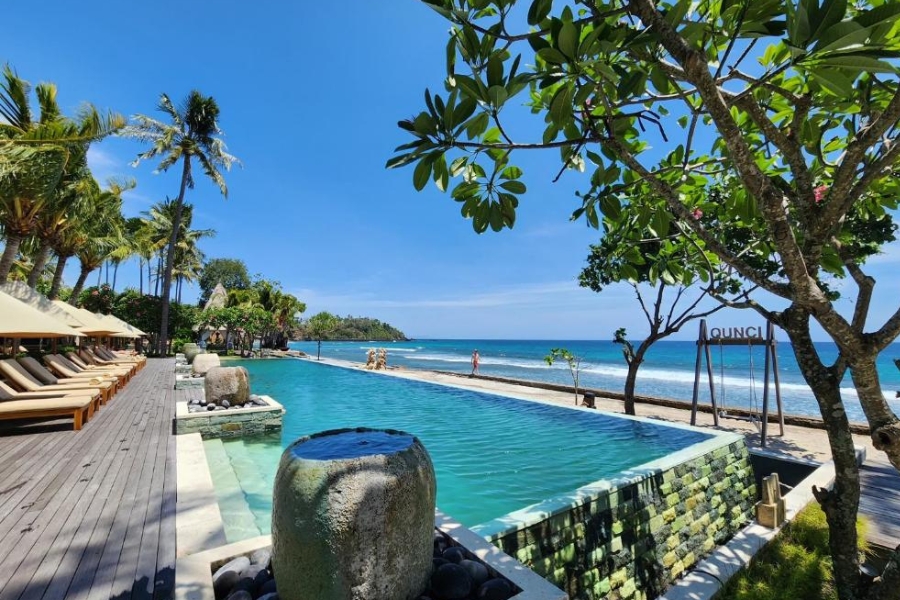 Qunci Villas Lombok Senggigi View From Qunci Villas Lombok