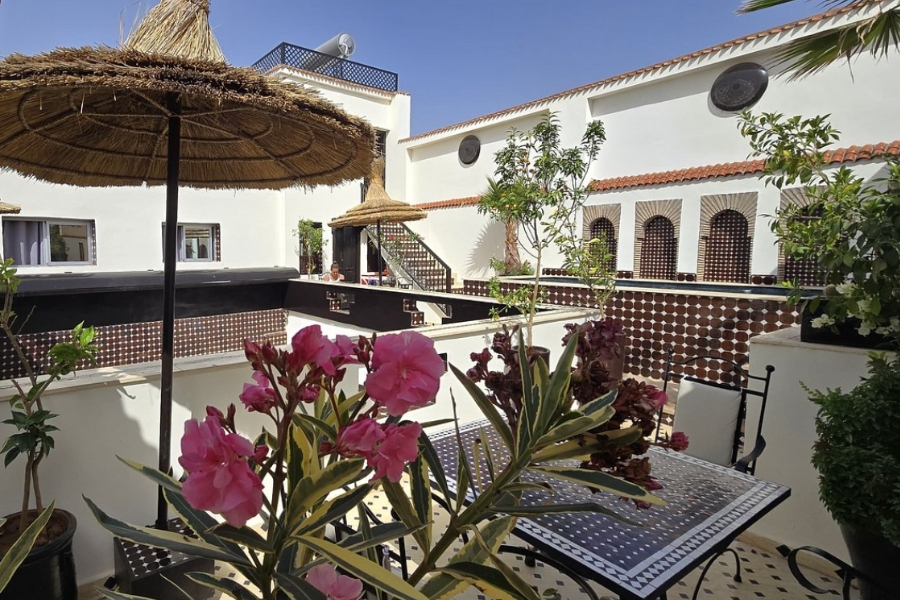 Riad Dar Najat Marrakech Roof of Riad Dar Najat Marrakech