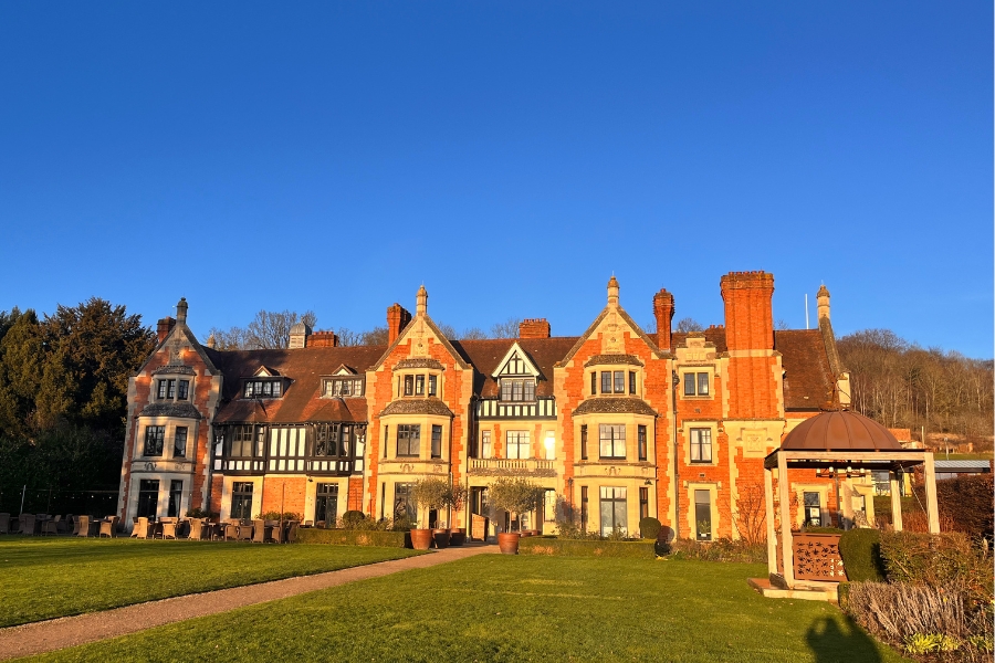 The Wood Norton, Evesham in the evening sun
