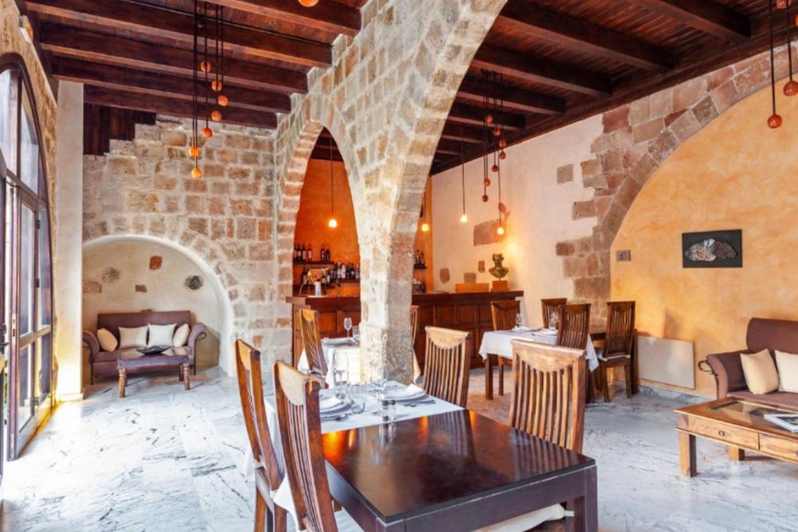 Beautiful old hotel in the centre of Rhodes Old Town Spirit of the Knights Boutique Hotel