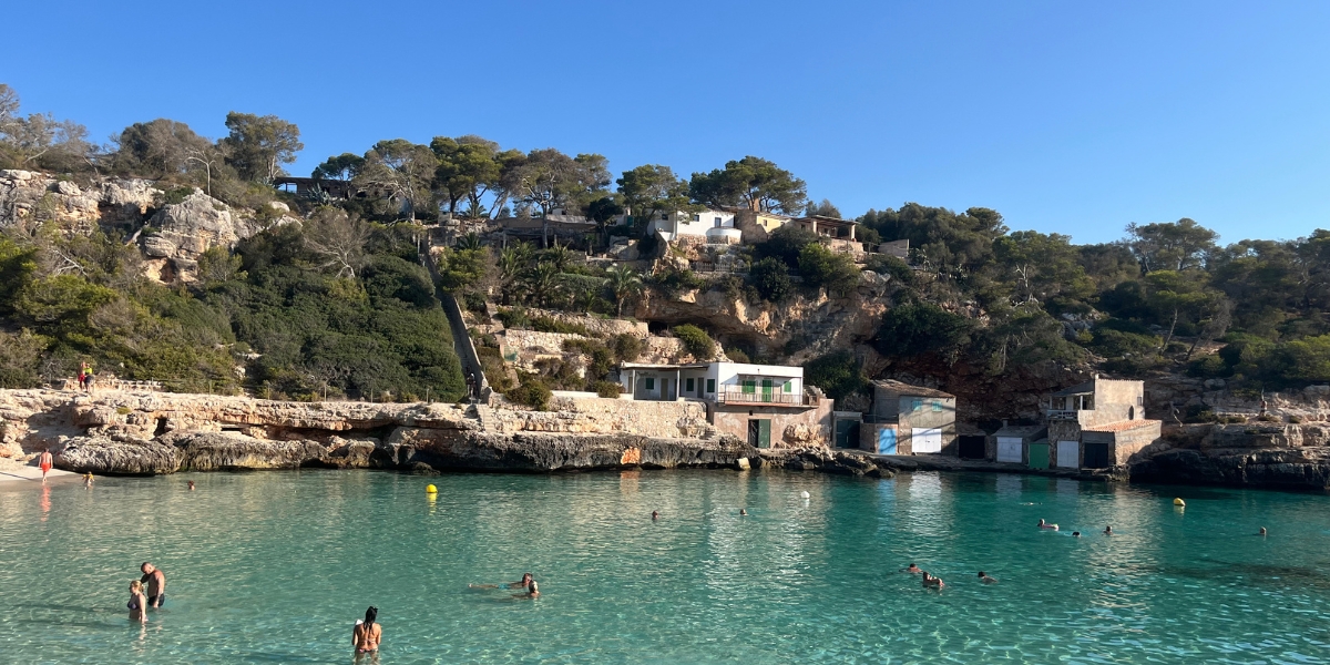 Beautiful Cala Llombards in Mallorca
