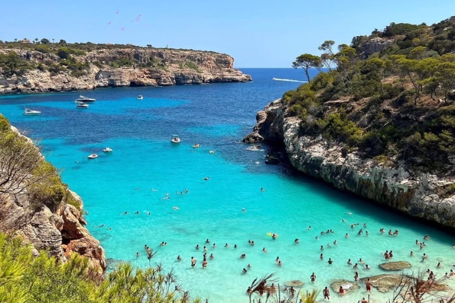 Cala des Moro in Mallorca