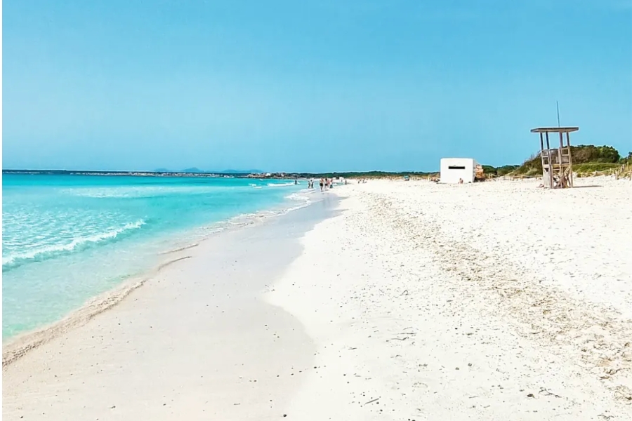 Es Trenc in Southeast Mallorca