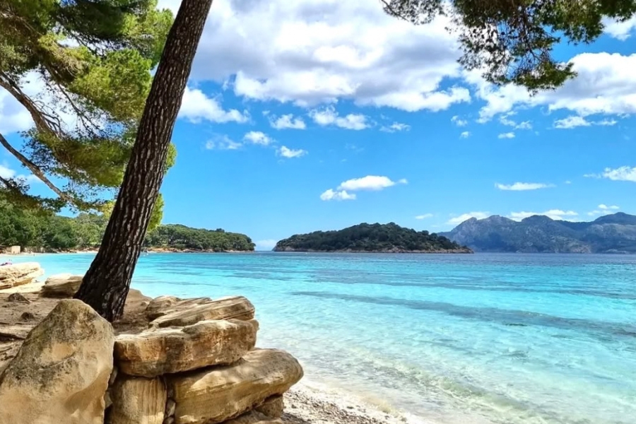 Platja de Formentor in Mallorca